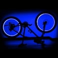 thumbnail image 2 of Yescom Bright LED Bike Wheel Light Auto Open and Close Bicycle Wheel Spoke Light String Blue, 2 of 7