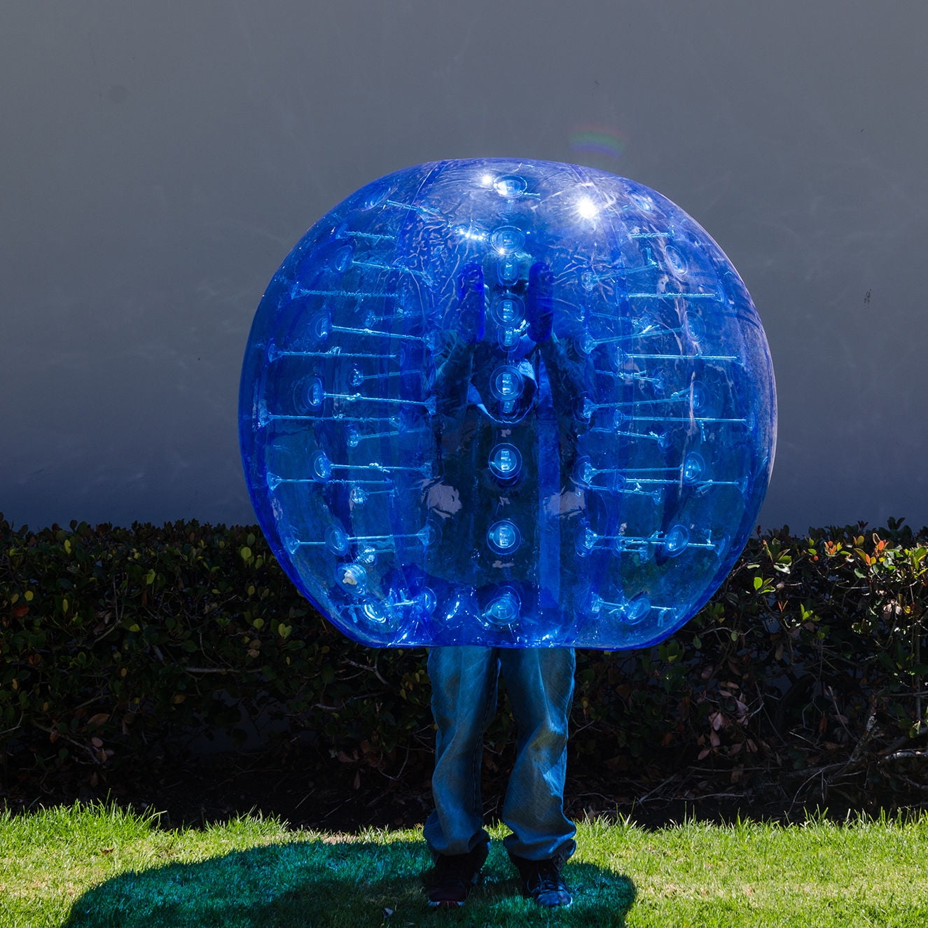 1.5M Body Inflatable Gum Bumper Football Zorb Ball Bubble Soccer Ball 