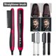 thumbnail image 2 of Cepillo alisador de barba y cabello con dientes de cerámica, calentamiento rápido, 6 temperaturas, enchufe australiano, rojo., 2 of 5