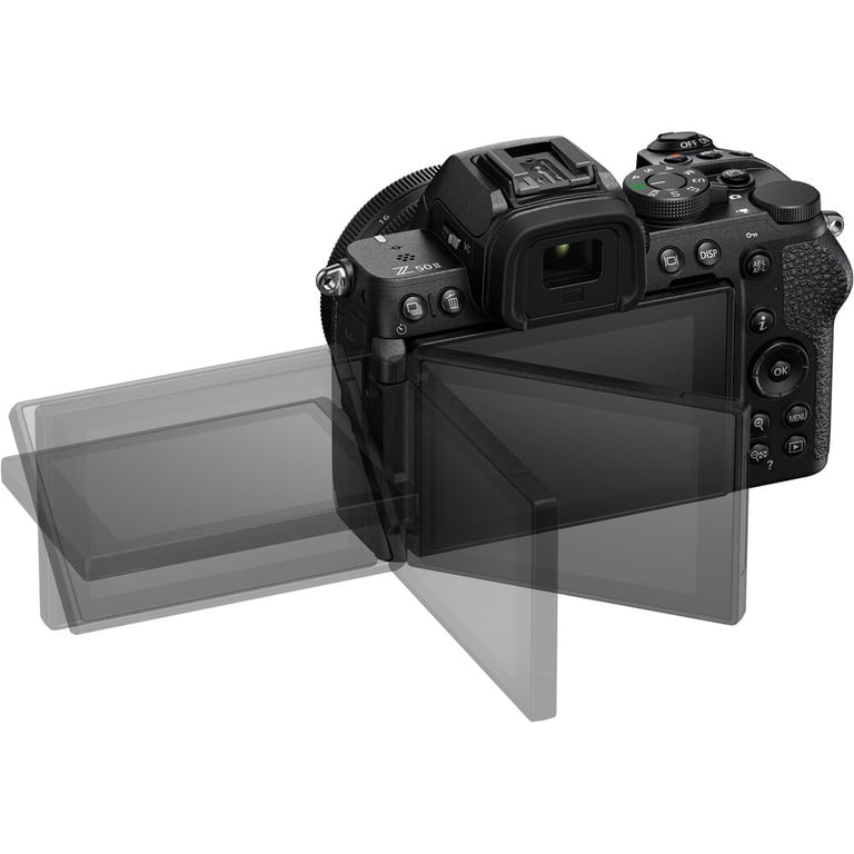 Nikon, Mirrorless Camera, Z50 II, 4K Video CMOS Sensor in Black