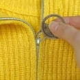 thumbnail image 3 of Wovilon Detachable Pull Pull Tab Zipper Pull Metal Pull Lock Repair Clothes Coat Bags Down Jacket Pendant Accessories, 3 of 4
