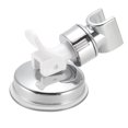 thumbnail image 4 of Unique Bargains Shower Head Holder, Adjustable Suction Cup Wall Mount Handheld Shower Bracket 105mm White, Silver Tone, 4 of 4