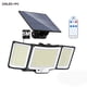 thumbnail image 1 of Solar Flood Lights Outdoor 106/318 LED Solar Motion Lights Remote Solar Security Lights Wall Lights Waterproof 3 Modes Garden, 1 of 2