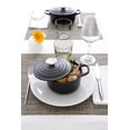 thumbnail image 2 of Le Creuset Mini Cocotte de hierro fundido esmaltado con tapa, 1/3 qt., Regaliz, Negro, 2 of 2