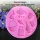 thumbnail image 5 of Wosthever Moldes de silicona para galletas, fiesta, cocina, accesorios para hornear, molde en relieve, postre, bricolaje, fundición de Fondant, troquel de Herramientas y accesorios para hornear Wosthever HA061608-00B, 5 of 6