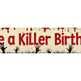 thumbnail image 4 of Horror Themed Blood Splatter Banner with Hand Silhouettes Birthday Party Backdrop Decoration Photography Props for Themed Parties Spooky Celebrations and Horror Events, 4 of 7