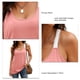 thumbnail image 5 of Top sin mangas con cuello redondo, camiseta sin mangas para mujer, transpirable, cómodo, diseño suelto, tirantes de encaje para vacaciones en la playa, 5 of 6