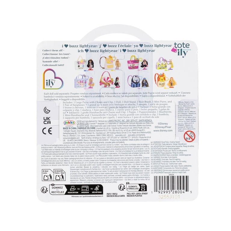 Disney Tote Ily Teenies Series 3 I Love Buzz Lightyear Mini Doll