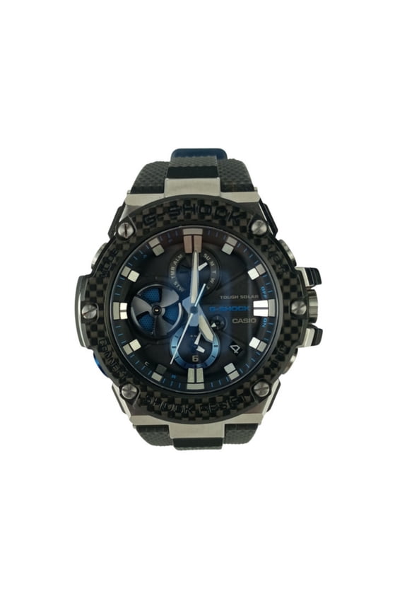 Pre-Owned CASIO G-SHOCK G-STEEL GST-B100 Series GST-B100XA-1AJF Black Dial Resin SS Carbon...