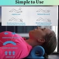 thumbnail image 3 of Cervical Traction Device, Neck Stretcher Cervical Traction for Muscle Relax, Neck Hump Corrector for TMJ Pain Relief, Shoulder Relaxer, Spine Corrector (Blue), 3 of 7
