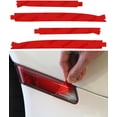 thumbnail image 1 of Porsche Taycan (2020+ ) Red Rear Marker Covers, 1 of 1