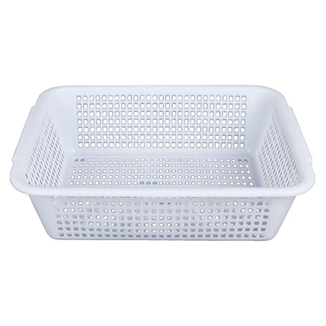 Cesta de almacenamiento Rectángulo Manchador Drenaje Plástico Sunnimix Cesta de frutas y verduras