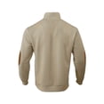 thumbnail image 3 of SUNSIOM Men's Fall Henley Sweater Patchwork Button Down Long Sleeve Knitwear Loose Fitting Pullover, 3 of 6