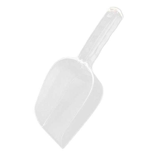 Pala grande y gruesa para hielo y harina de policarbonato de grado alimentario, resistente, gran capacidad, empuñadura ergonómica, para cocina, bar y restaurante