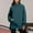 01 Blue, variant on YueHuiYing Womens Sweaters Crewneck Long Sleeve Shirts with Pockets Fall Outfits 2025 Fashion Winter Clothing Side Slit