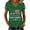 Army Green, variant on Women's 250th Anniversary USA Shirt Independence Day Top 4th of July Shirts America 250 Merchandise V Neck Flag Graphic Casual Tee