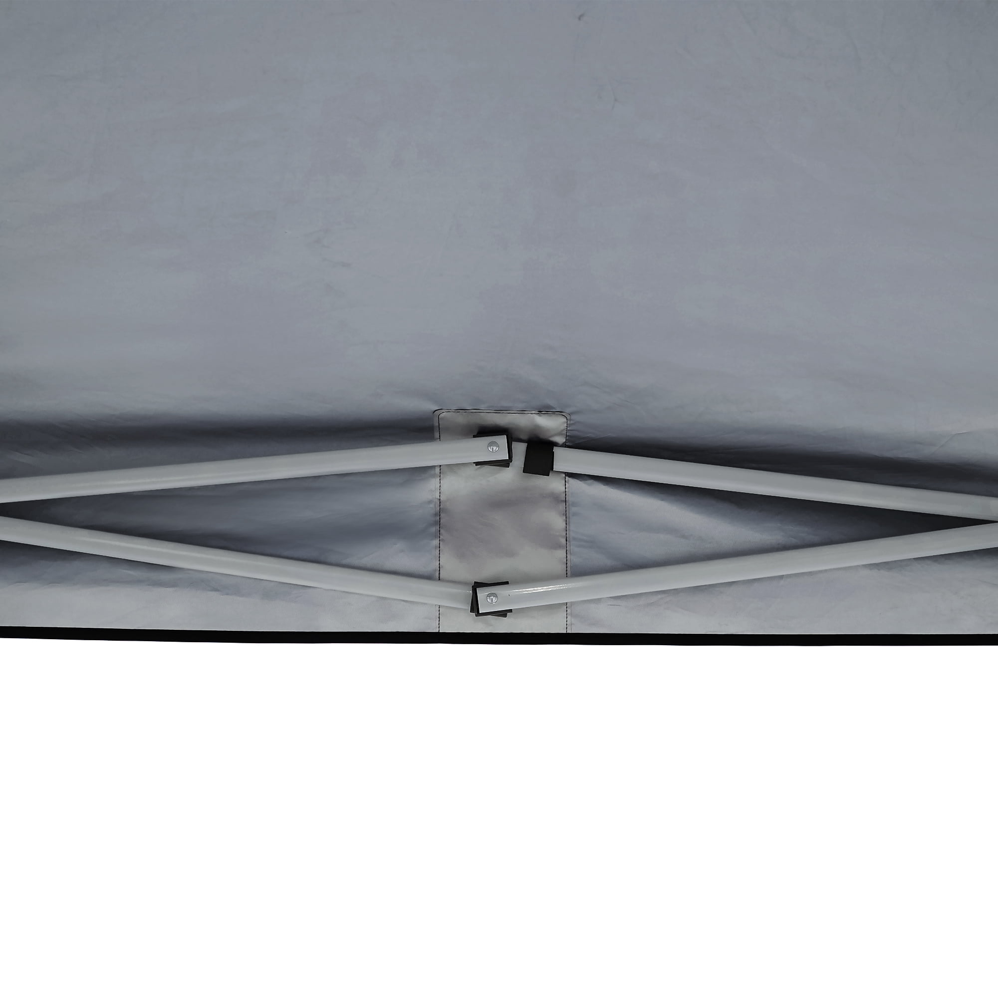 Ozark Trail 10 ft x 10 ft Slant Leg Instant Canopy, Rich Black