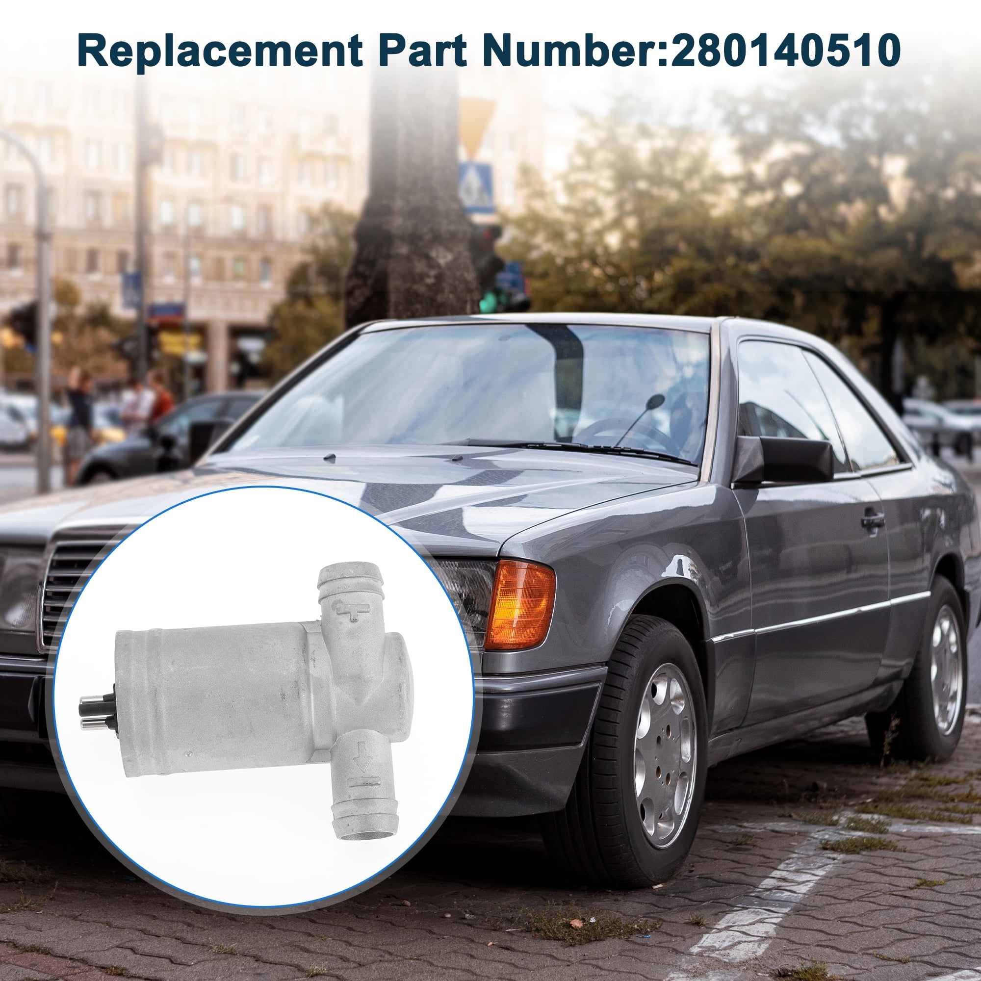 Car Idle Air Control Valve for Mercedes-Benz 190E 1986-1993 for Mercedes-Benz 300E 86-93 Replace No.280140510 IACV Idle Valve Idle Air Control Valve