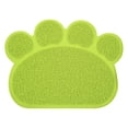 thumbnail image 2 of Tapis de Litière pour Chat Antidérapant en Forme de Patte Douce Imperméable en PVC pour Sol Intérieur, 2 of 8