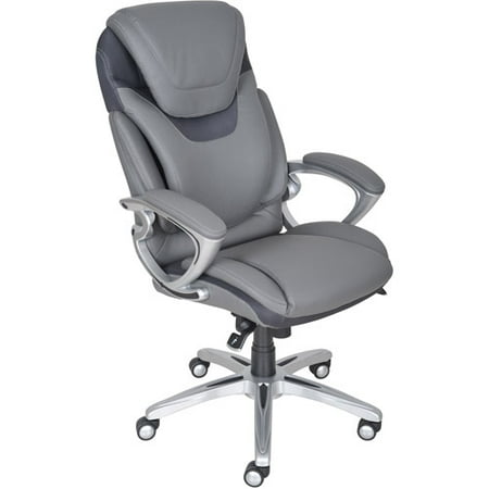 serta air health & wellness leather executive office chair, light serta air health & wellness leather executive office chair, light