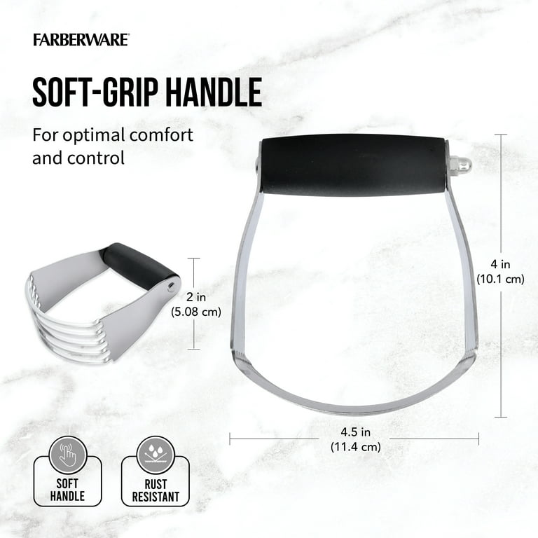 Farberware Soft Grips Pastry Blender with Stainless Steel Blades