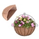thumbnail image 3 of (Productos de palma de coco) Lavabo de palma de coco, tapete para canasta de palma de coco, forro de palma de coco, canasta colgante, maceta colgante, maceta de pared (semicírculo 16 pulgadas 40 cm), 3 of 5