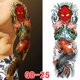 thumbnail image 1 of Tatuajes temporales en el brazo para hombres, pegatinas, tatuajes falsos, arte popular, 1 of 2