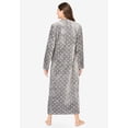 thumbnail image 2 of Dreams & Co. Plus Size Plush Zip-Front Robe, 2 of 6