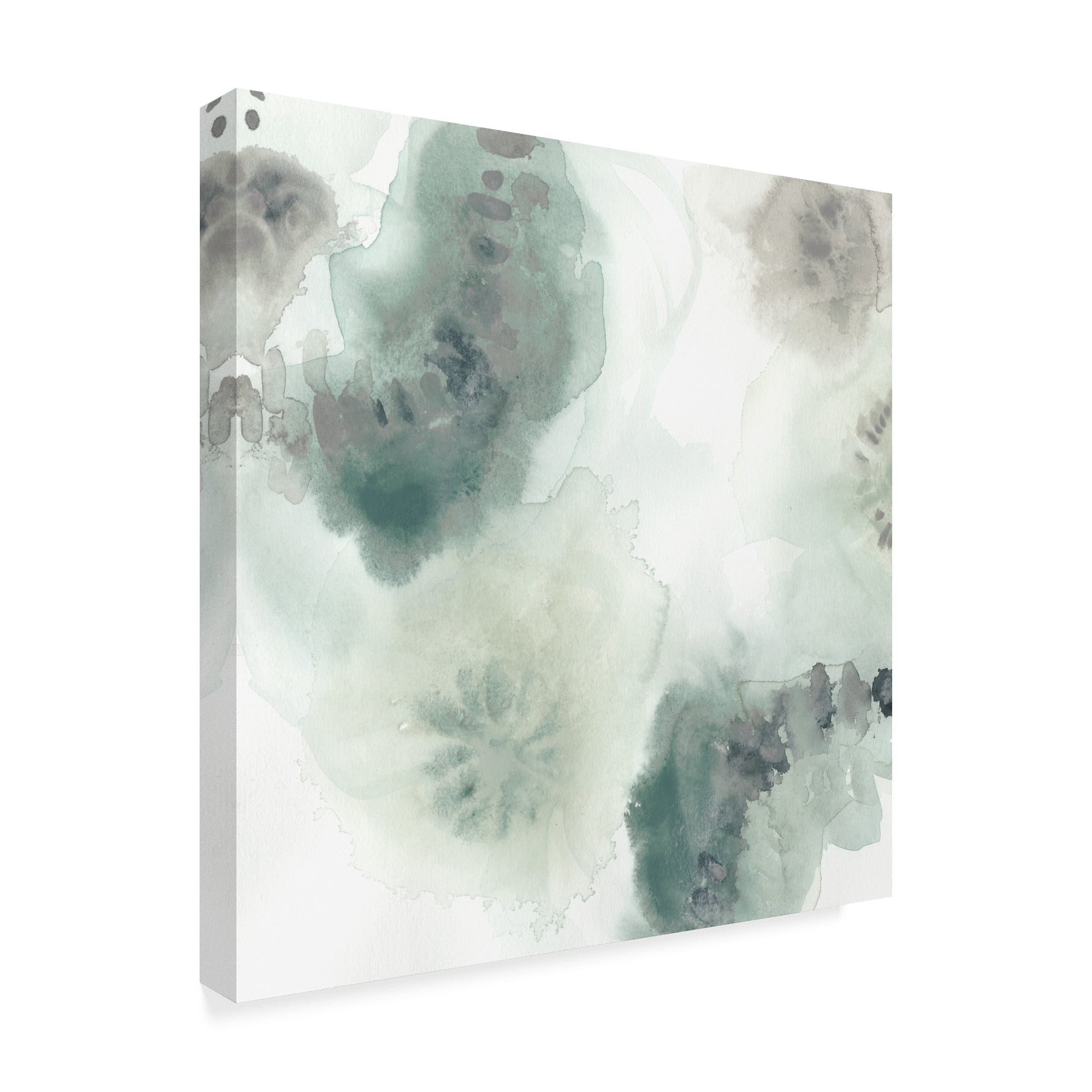 Trademark Fine Art 'Lily Pad Watercolor I' Canvas Art by June Erica Vess