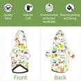 thumbnail image 6 of KLL Summer Animal for Basic Dog Hoodie - Pet Hoodie Sweater with Leash Hole - Cute Dog Sweatshirt - Pet Clothes Hooded Sweatshirt for Dog & Cat -X-Large, 6 of 8