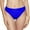 Blue, variant on GEWSEY Women Bikini Bottoms Mid Waist Bathing Suit Swimsuit Ruched Swim Bottom Blue, S