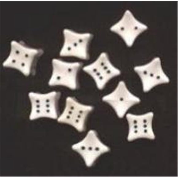 Koplow KPL04491 d6 Single Sided Plastic Bone, 18 mm