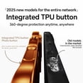 thumbnail image 4 of For iPhone 17 Pro Max Magnetic Phone Case,Cute Wavy Electroplated Bumper,Compatible with Mag-Safe,Ultra Slim Shockproof Drop Protection,Anti-Scratch Rugged Thin Fit Phone Case Cover,Orange, 4 of 6