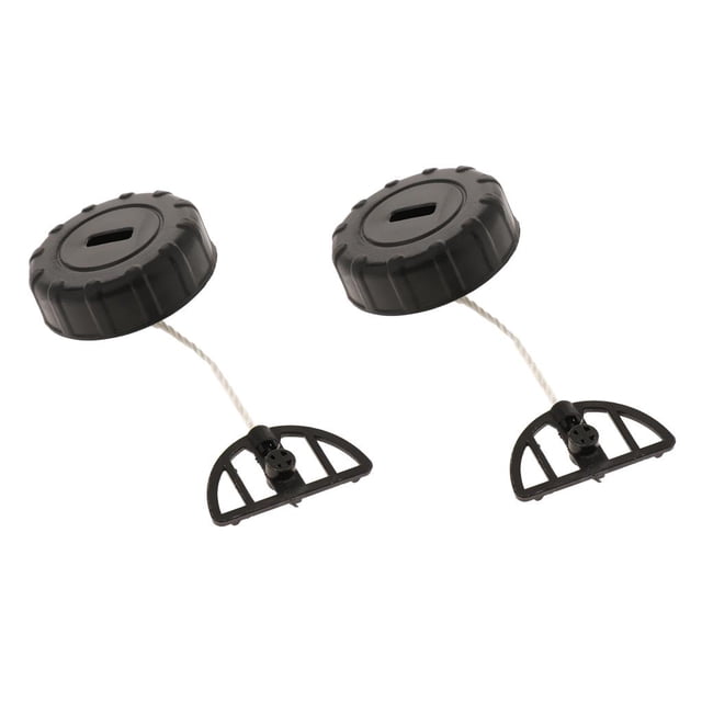 2x Tapa Del De Tapa Del De Aceite Para MS170 180 Motosierras Piezas De Herramientas Eléctricas Al Cola Tapa del tanque de combustible Tapas de combustible