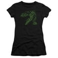 thumbnail image 2 of Jurassic Park Raptor Mount S/S Junior Women's T-Shirt Sheer Black, 2 of 2
