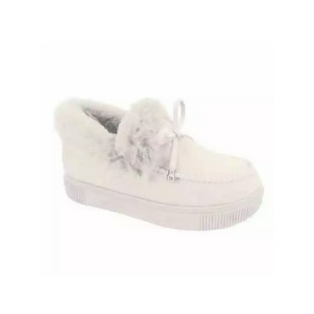 

Difumos Ladies Moccasins Slippers Loafers Plush Lined Winter Shoes Non-slip