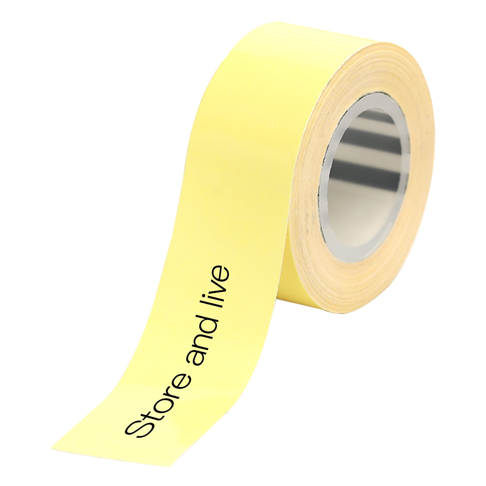 MAKEID 16mmx4m Adhesive Label Paper Thermal Printing Paper Sticker Tape