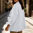 thumbnail image 4 of CHGBMOK Blazers for Women Business Casual Long Sleeve Suit Jacket Lapel Button Down Suit Jacket with Pockets, 4 of 9