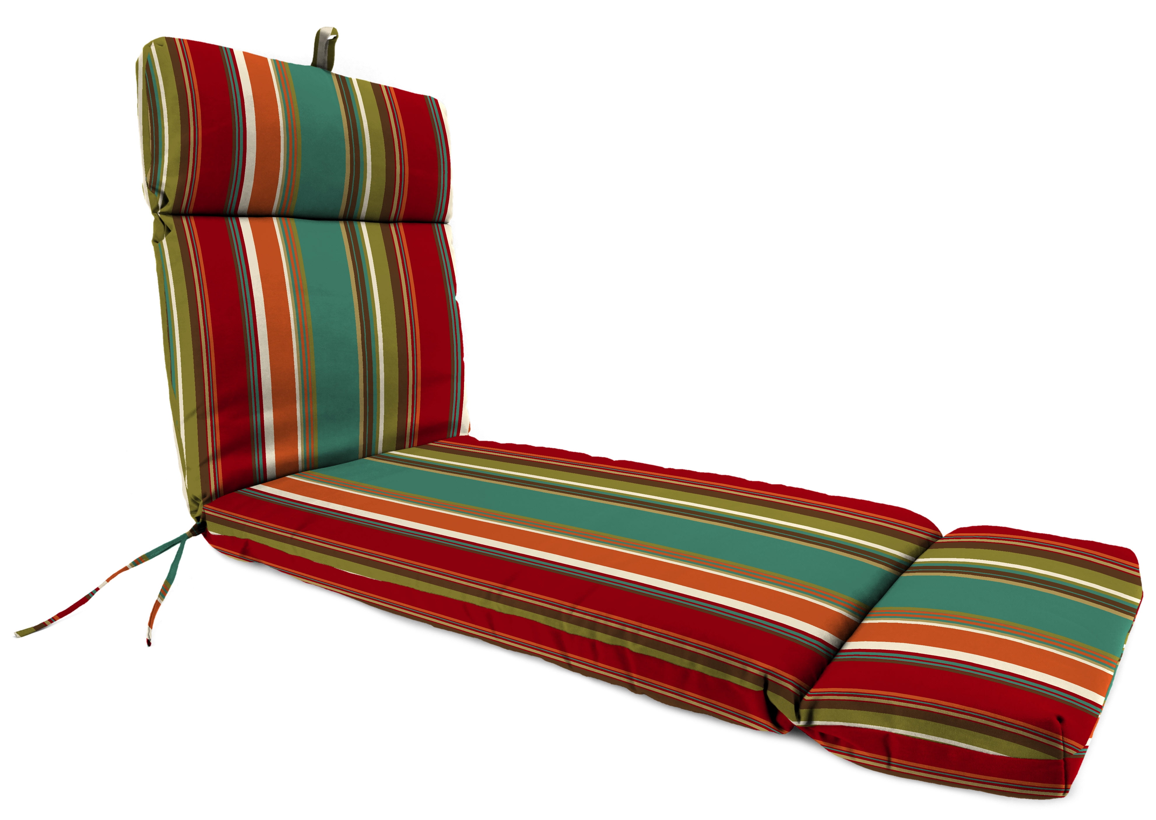 Outdoor 22" x 72" x 4" Chaise Cushion
