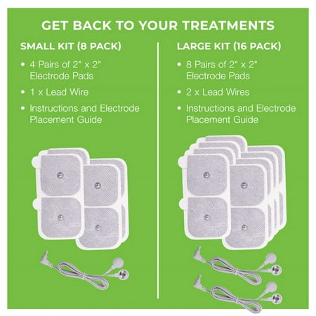 AccuRelief - TENS Supply Kit With TENS Unit Pads - MULTI