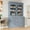 Gray, variant on Harper & Bright Designs Freestanding Kitchen Pantry Storage Cabinet with Drawers and Shelves, Large Kitchen Hutch with Door Towel Rack Power Outlet, Gray