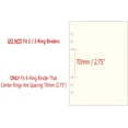 thumbnail image 3 of A5 6-Ring Binder/Planner Refill Paper for Filofax, 6 Hole, 45 Sheets/90Pages, Dot Grid, 3 of 8