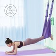 thumbnail image 2 of Apuakthei Cintura Espalda Pierna Estiramiento Correa/Yoga Fitness Banda Estiramiento de Piernas Asistente Entrenador Yoga Camilla Espalda Curva Dividida Correa de Inversión para Fitness, Danza,, 2 of 5