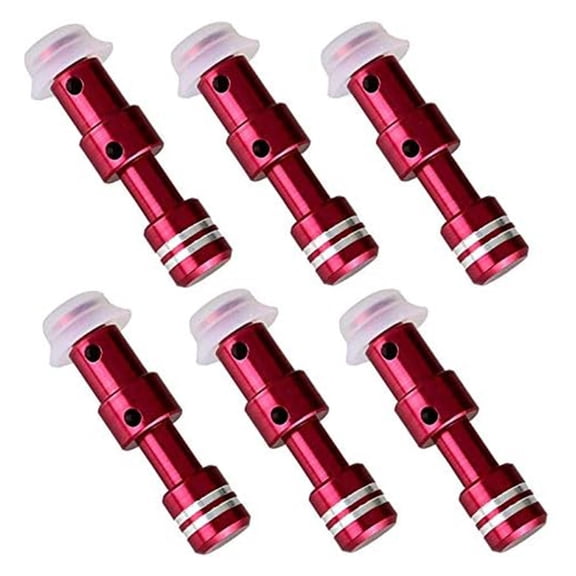 6 Pack Replacement Floating Valves and Caps Sealing Rings Spare Parts Suitable for Various Electric Pressure Cookers