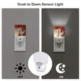 thumbnail image 3 of Honeii Eiffel Tower Print LED Night Light with Light Sensor, Night Lights Plug Into Wall,Ideal for Bedrooms and Hallways-UK, 3 of 7