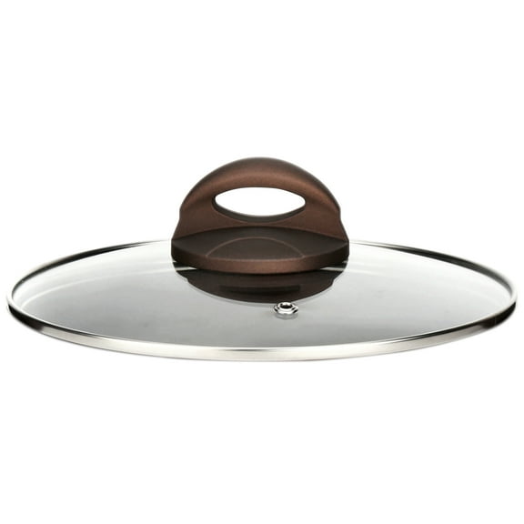 NutriChef Saucepan Pot Lid - See-Through Tempered Glass Lid