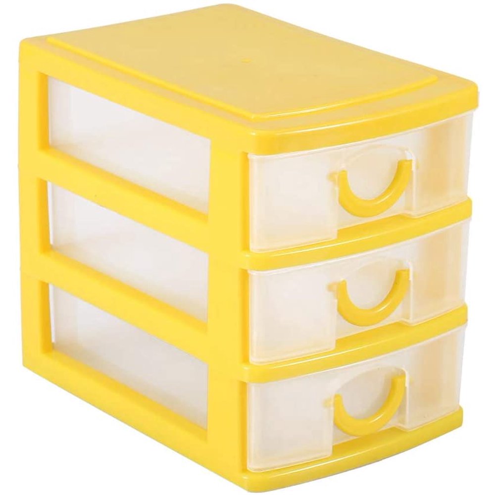 Mini Drawer Organizer, Small Storage Stackable Drawers, Mini Desktop