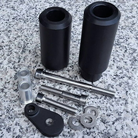 Yamaha YZF R6 03-05 & R6S 06-09 BLACK DELRIN FRAME SLIDERS