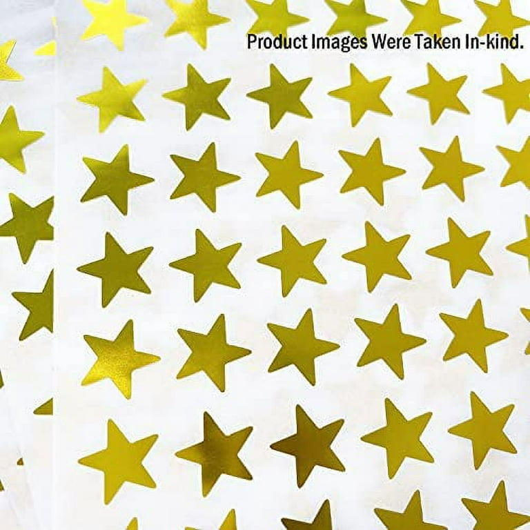  Kenkio 3240 Counts Small Colored Foil Star Stickers for Kids  Reward, 0.5 Diameter : Office Products