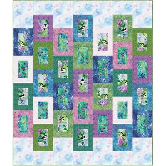 Sideways Quilt Pattern by Lisa Routh Alley - Five Sizes - Bear Hug Quillworks
